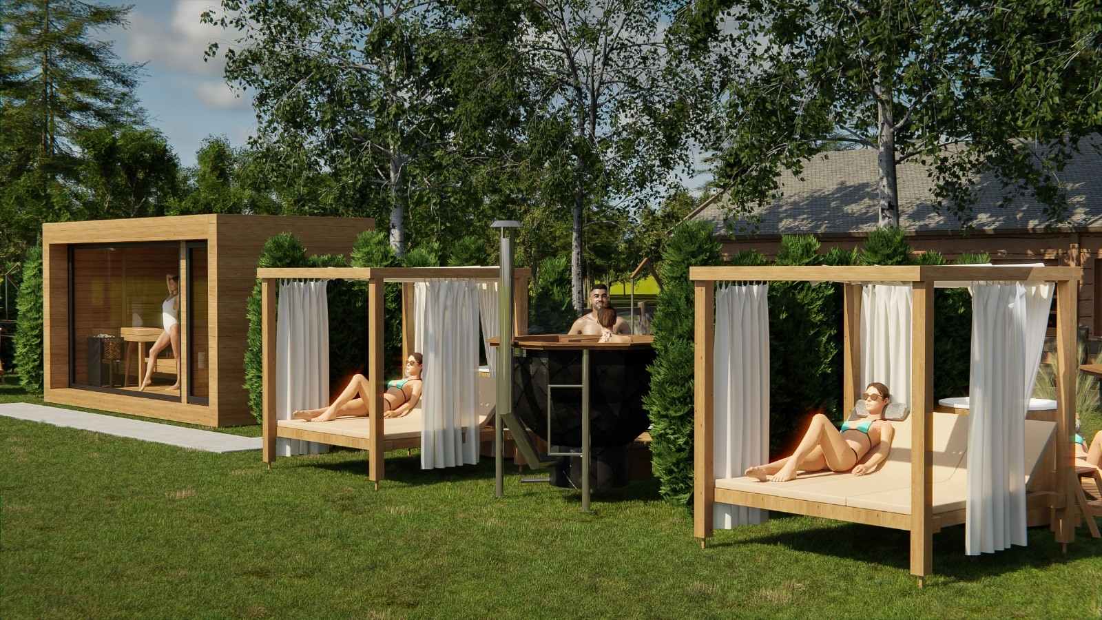 bains, spa et sauna
